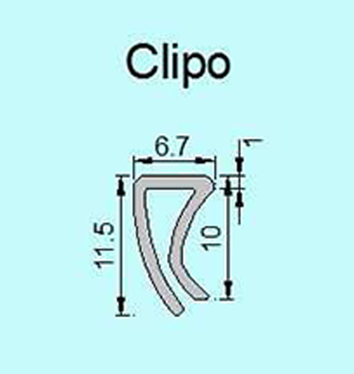 PlasTec Clips profile 04