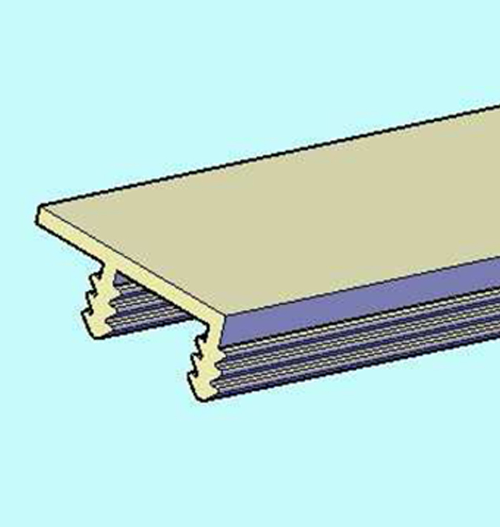 PlasTec standard Profile Connection 22 x8