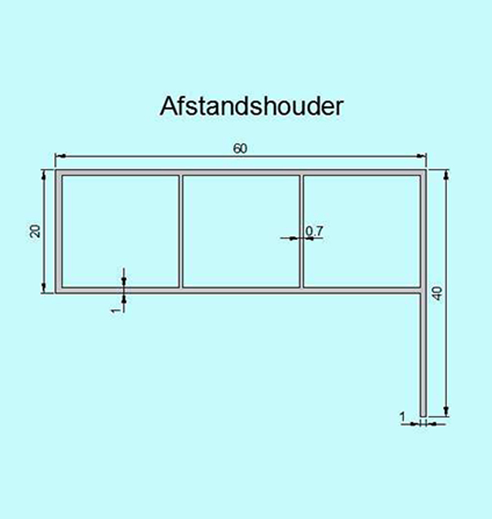 PlasTec standard Spacer 