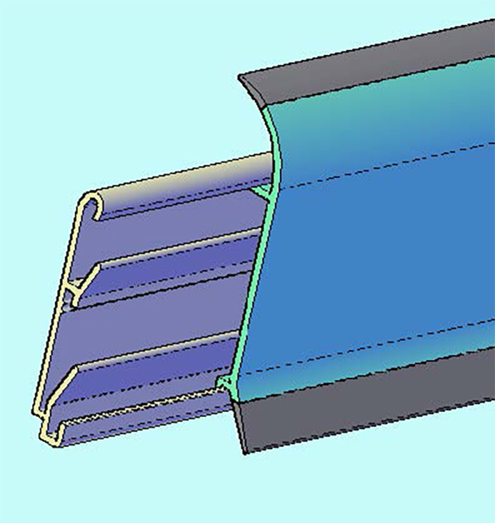 PlasTec, Données techniques | PlasTec Profilé de rénovation thermoplastique