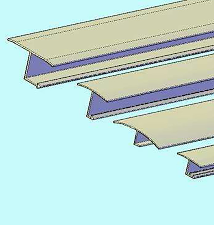 Stoelprofiel 3D tekening